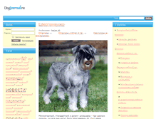 Tablet Screenshot of dogjournal.ru